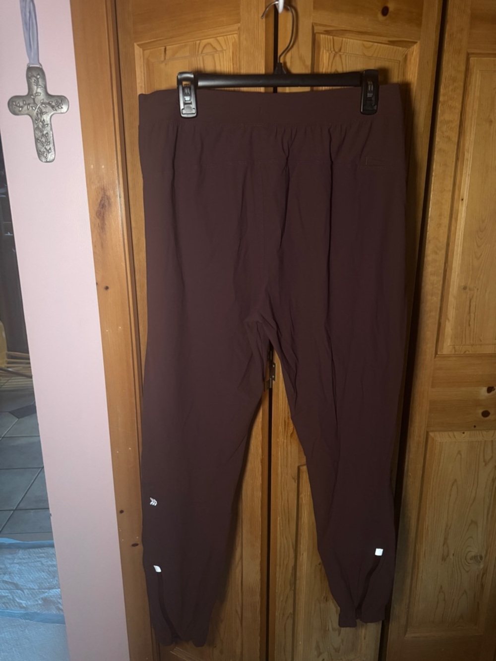 Men's All In Motion Burgundy/ Brown Athletic Pant Joggers